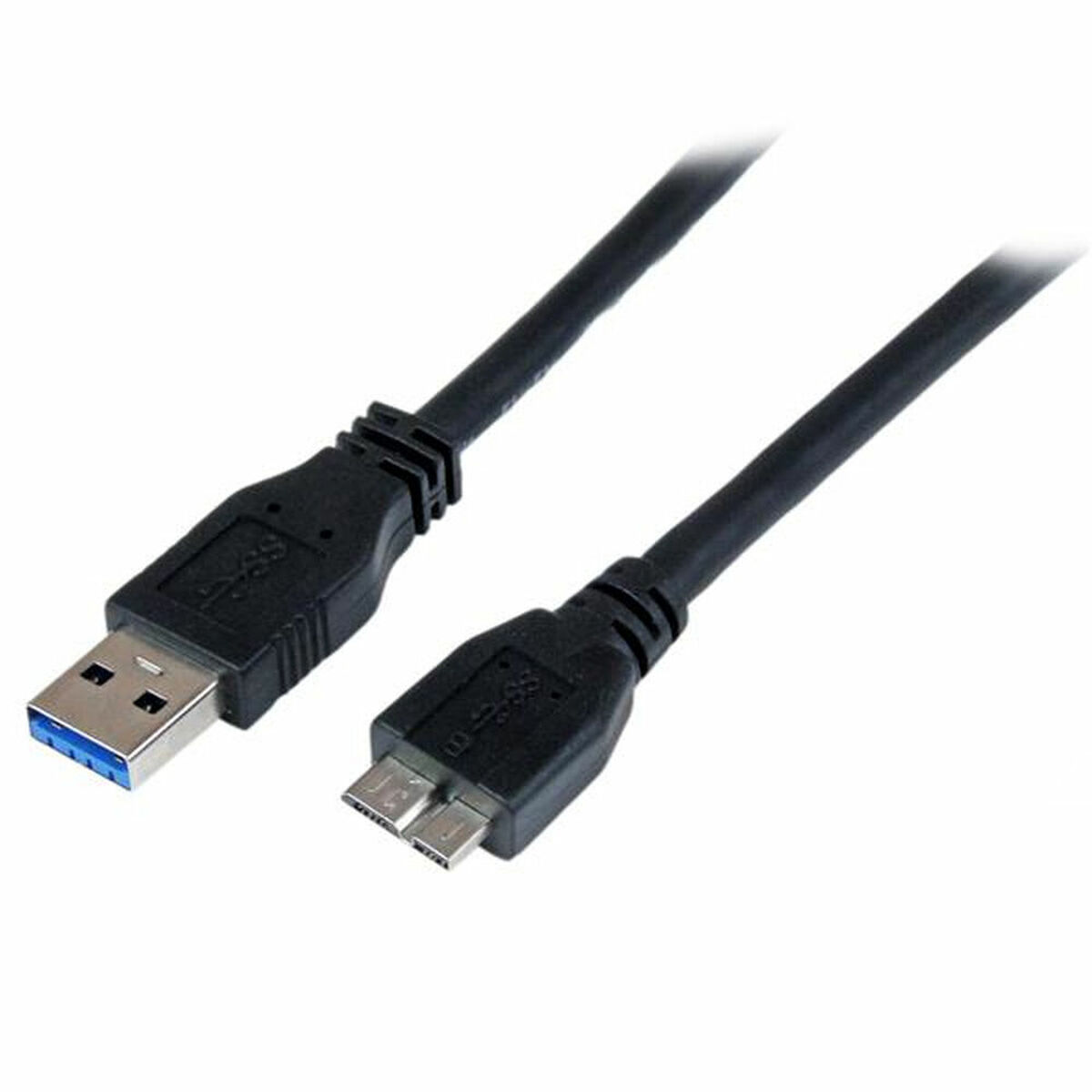 USB-kabel till mikro-USB Startech USB3CAUB1M           Svart - 7