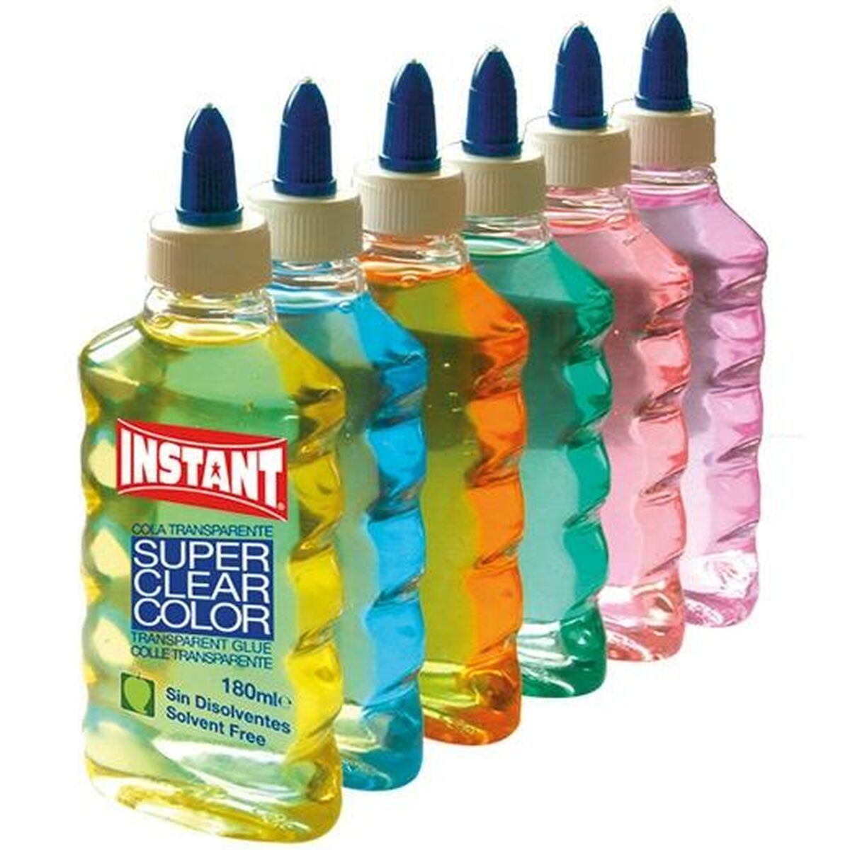 Gellim Playcolor Instant Multicolour Transparent 6 Delar 180 ml - 2