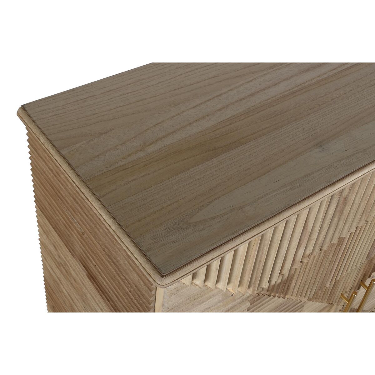 Skänk DKD Home Decor Gyllene Ljusbrun Paulowniaträ Trä MDF 100 x 44 x 118 cm - 3