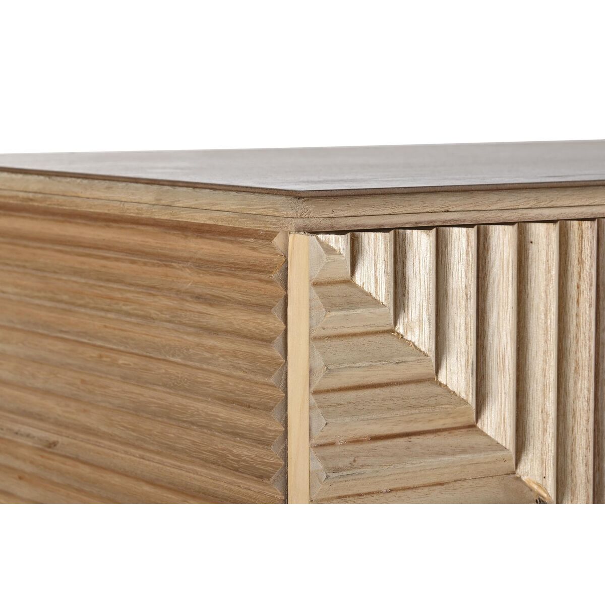 Skänk DKD Home Decor Gyllene Ljusbrun Paulowniaträ Trä MDF 100 x 44 x 118 cm - 2