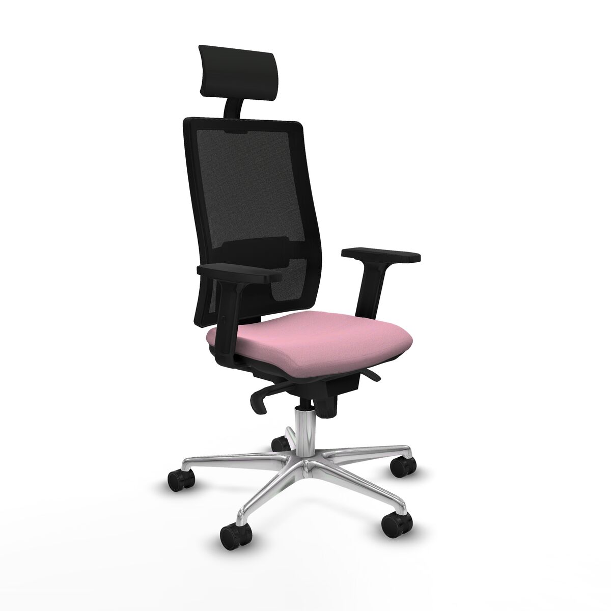 Kontorsstol med nackstöd Piqueras y Crespo 2D086N1 Rosa