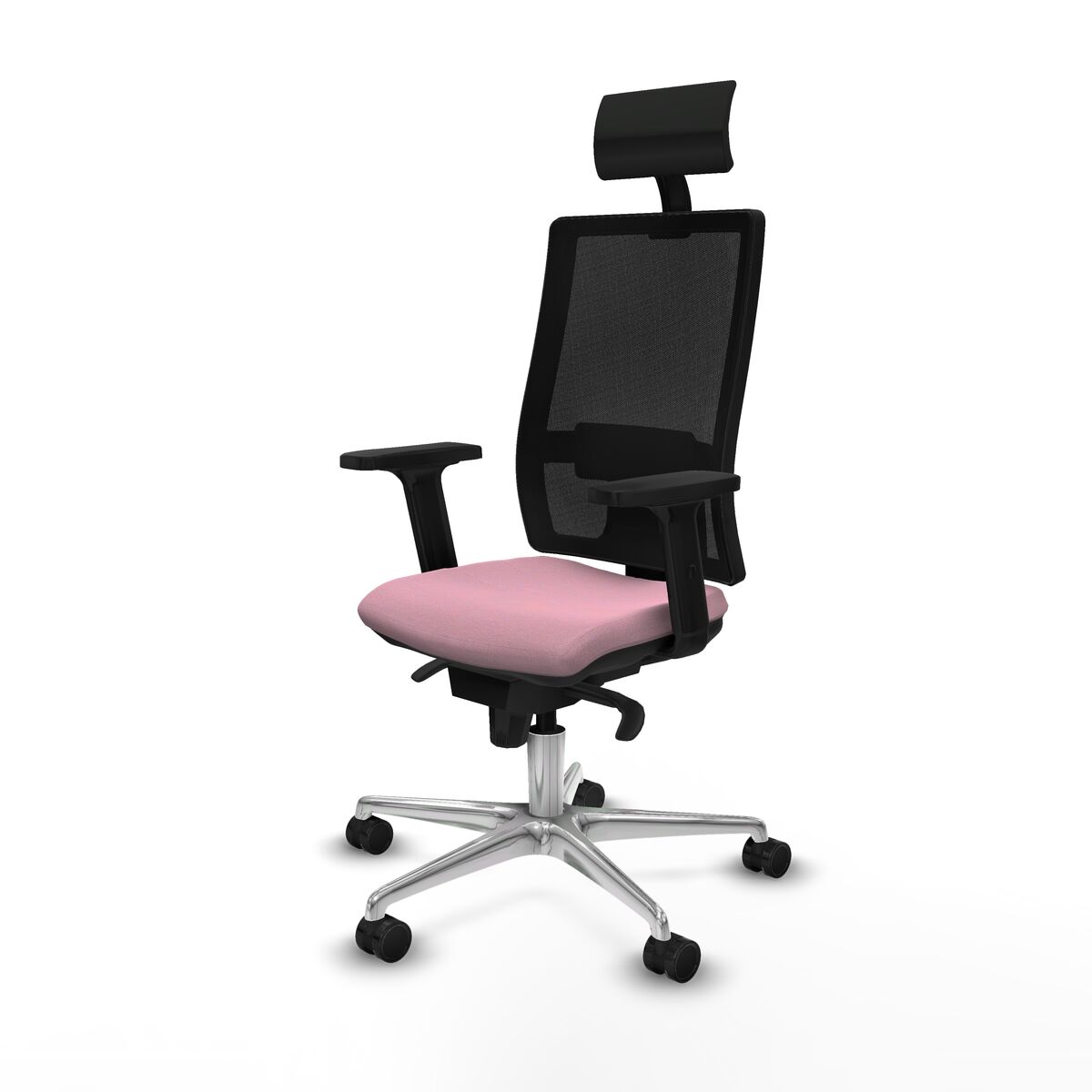 Kontorsstol med nackstöd Piqueras y Crespo 2D086N1 Rosa - 2