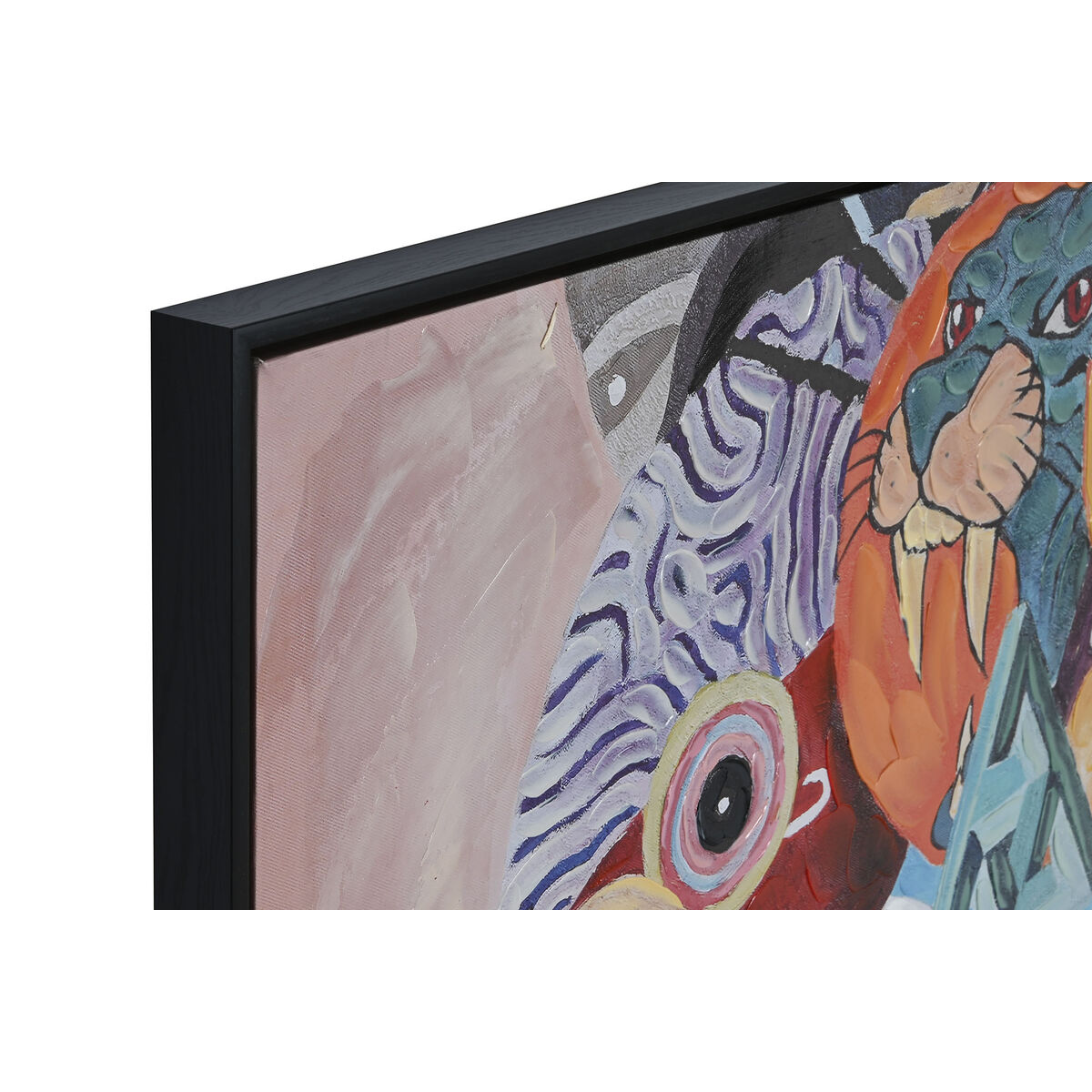 Tavla Home ESPRIT Abstrakt Modern 100 x 3,5 x 100 cm (2 antal) - 4