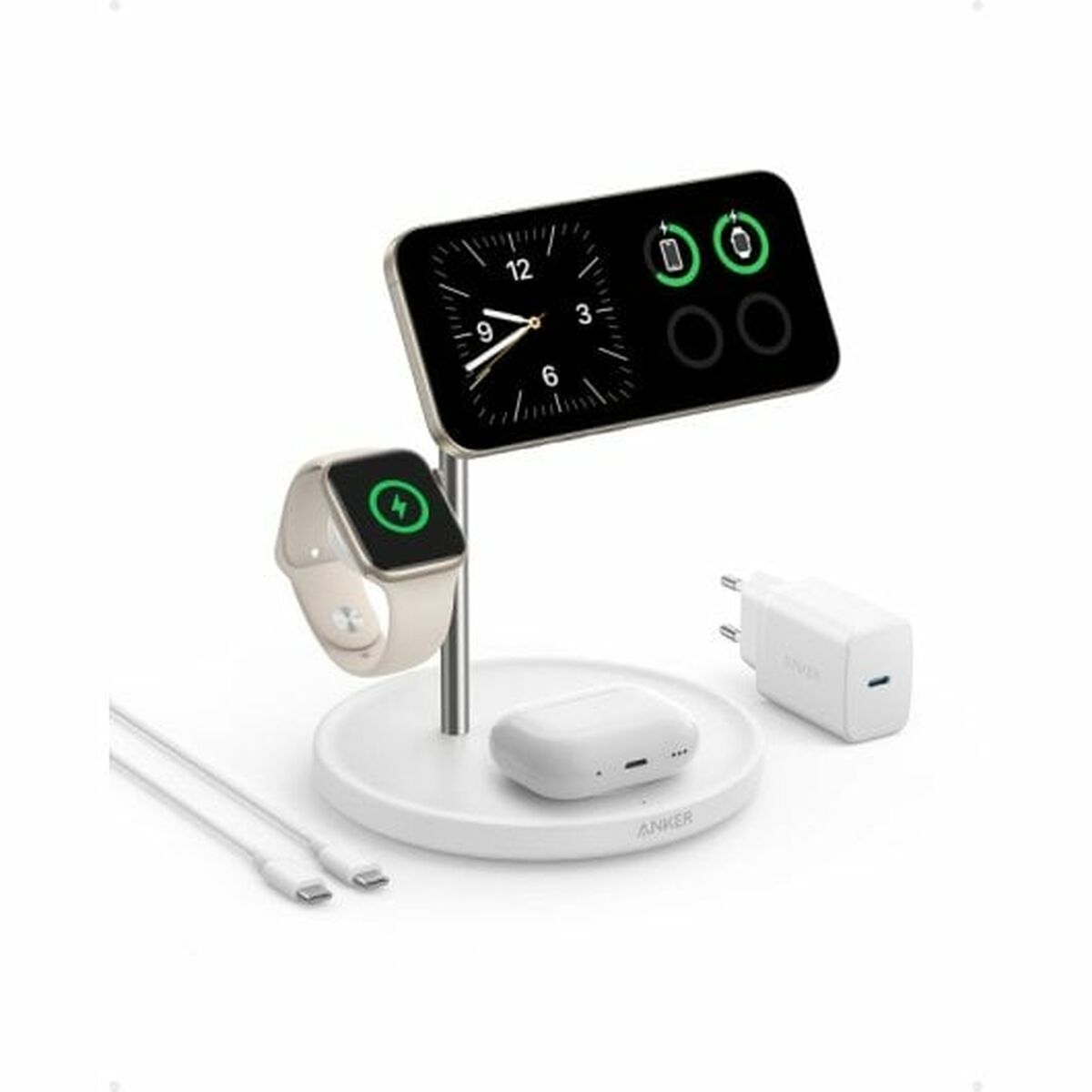 USB-kabel Anker Vit - 2