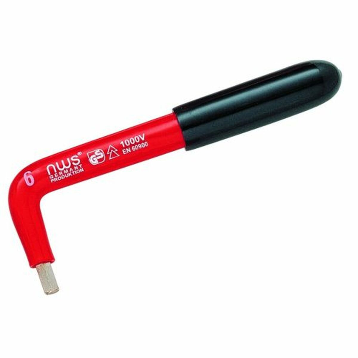 Böjd sexkantnyckel NWS 4 mm