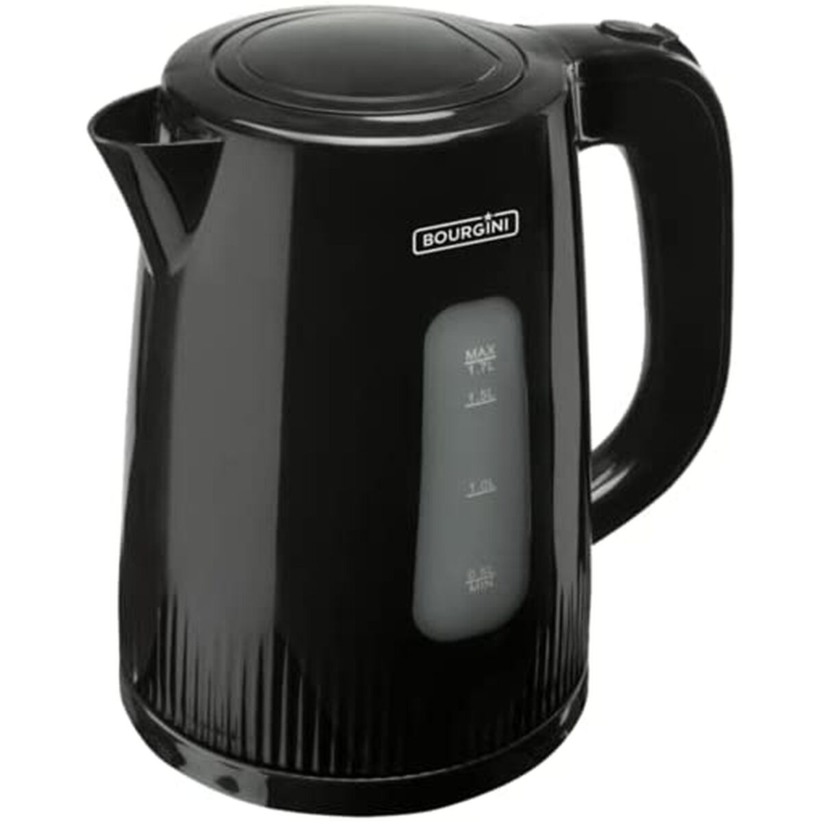 Elektrisk vattenkokare och tekanna Bourgini 230016 Svart 2200 W 1,7 L - 3