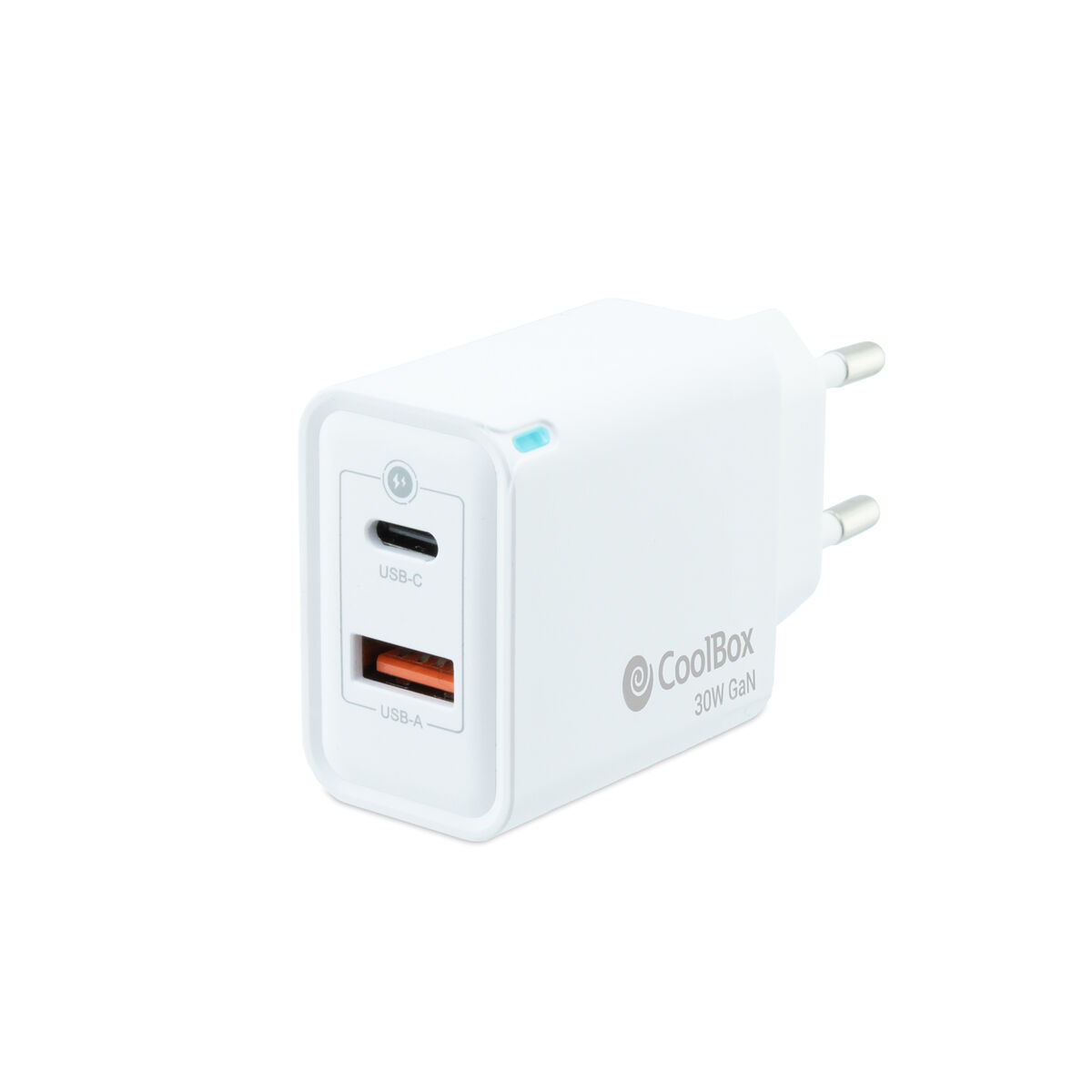 Väggladdare CoolBox COO-CUP-30CA Vit 20 W