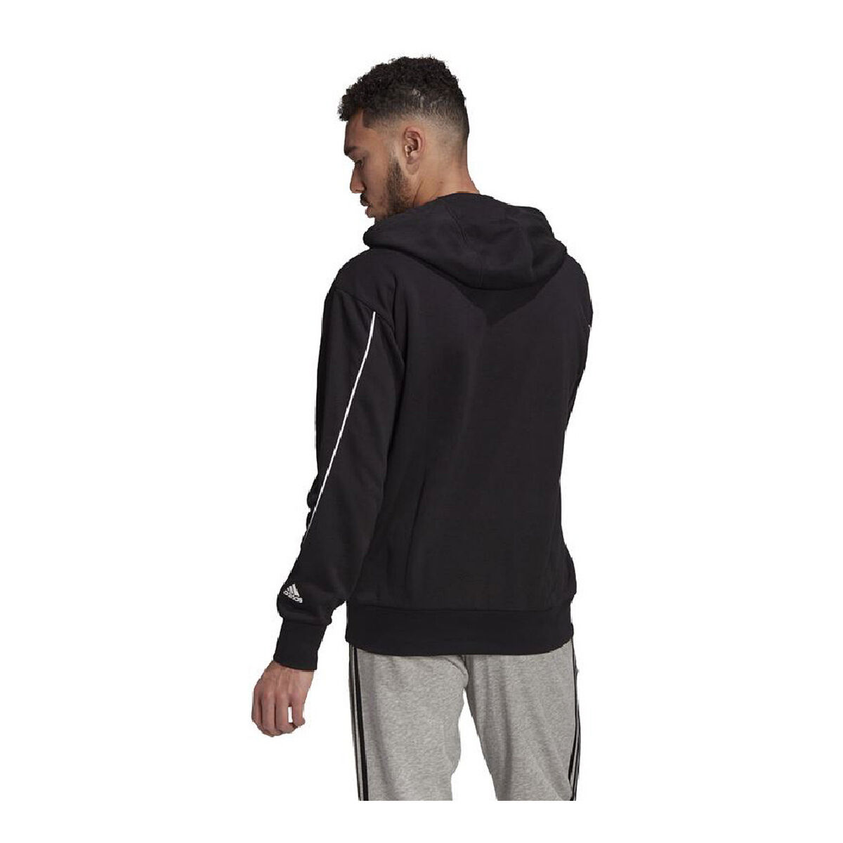 Tröja med huva Herr Adidas Giant Svart - 4