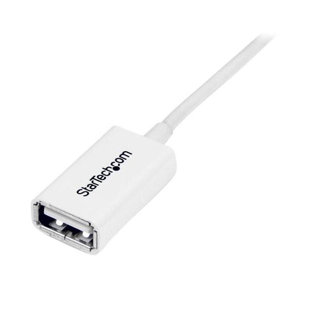 USB-kabel Startech USBEXTPAA3MW         USB A Vit - 2