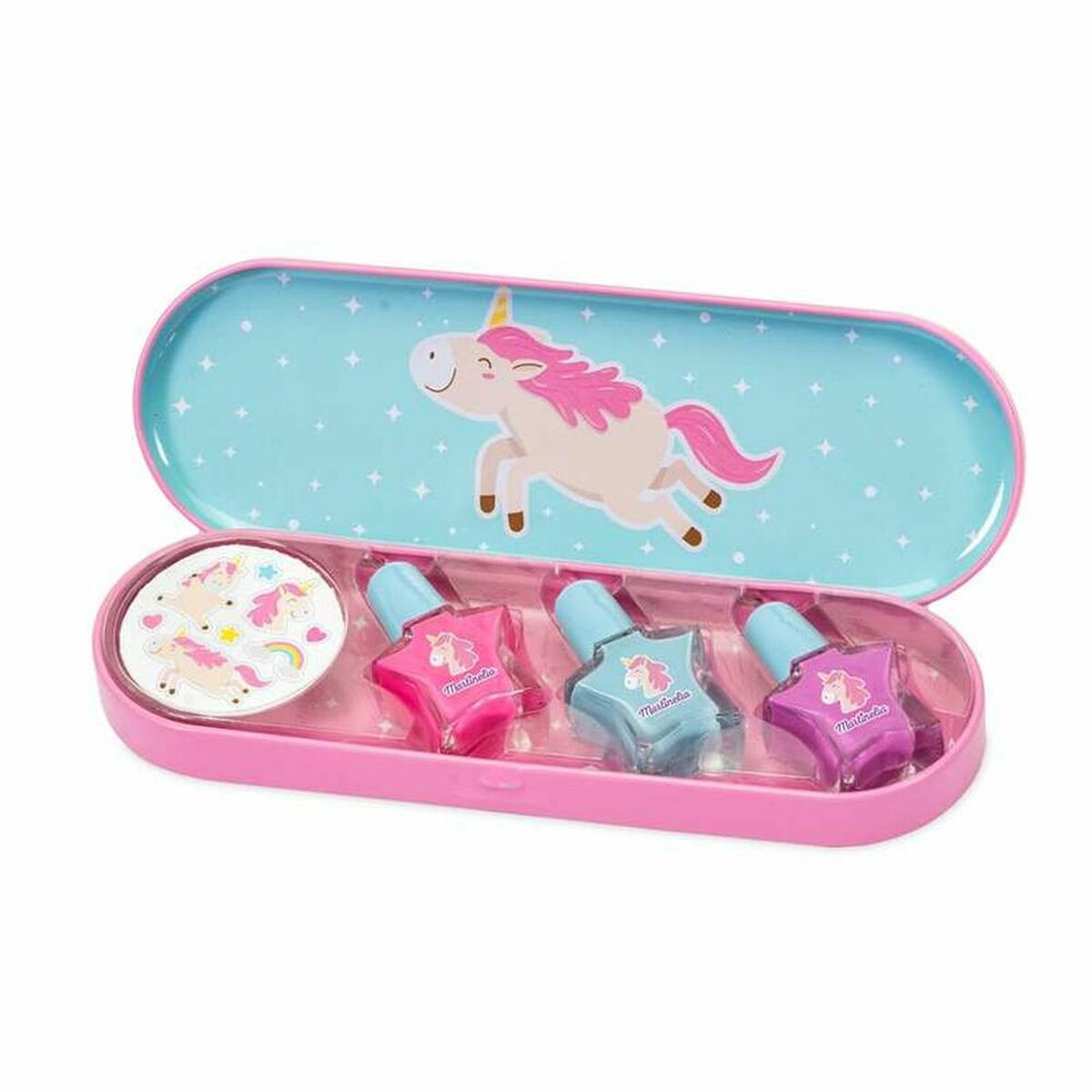 Manikyrset Martinelia Unicorn Nail Polsih Stickers 4 Delar - 2