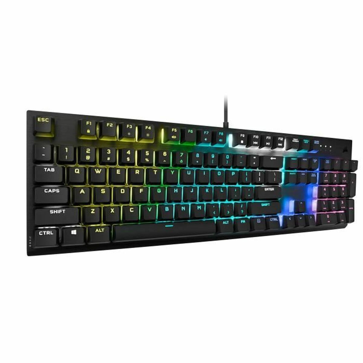Tangentbord Corsair Svart Franska QWERTY - 2