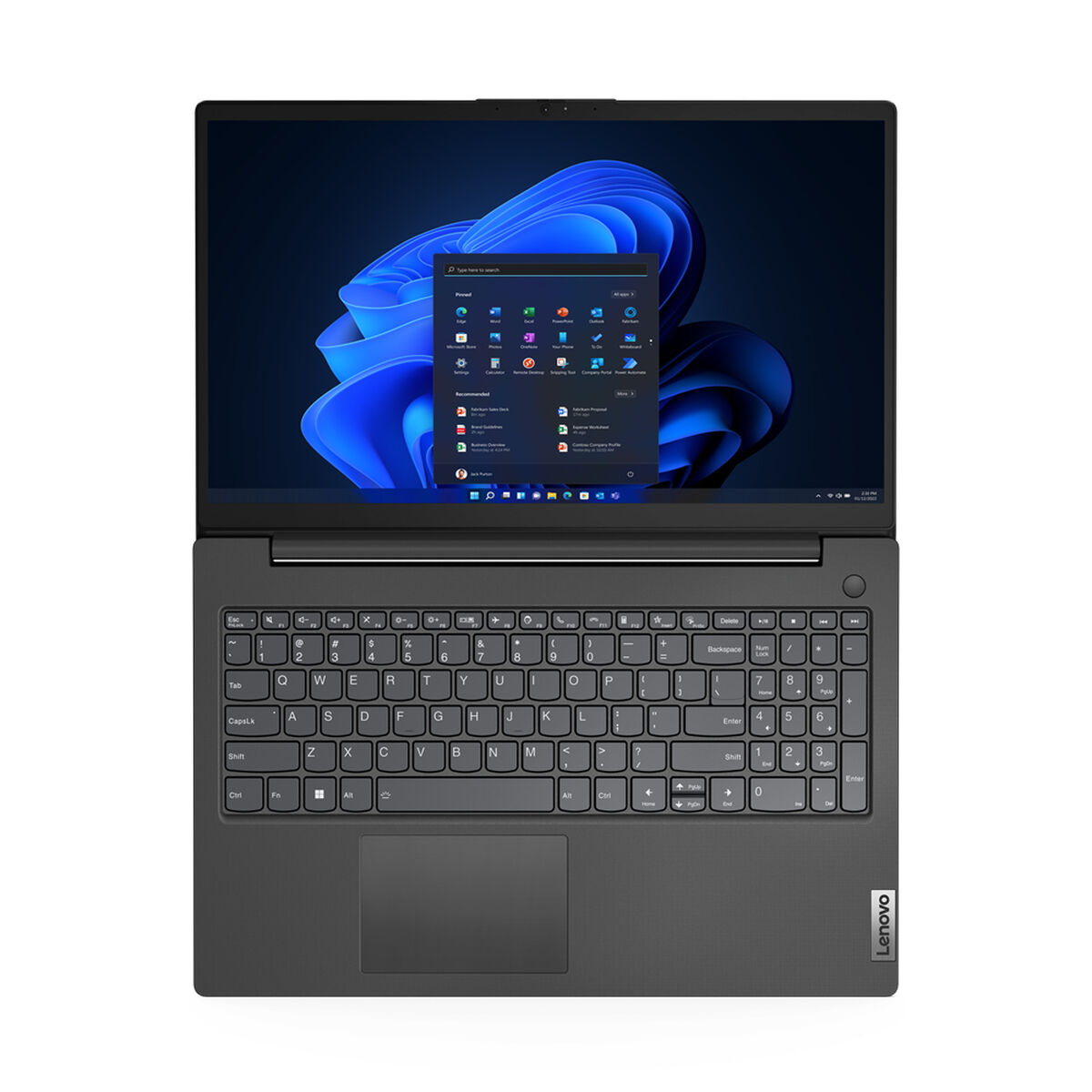 Bärbar dator Lenovo V15 15,6" AMD Ryzen 7 7730U  8 GB RAM 512 GB SSD Qwerty Spanska - 3