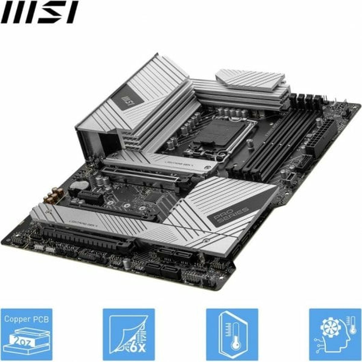 Moderkort MSI PRO Z790-A MAX WIFI DDR5 ATX 1700 LGA 1700 Intel Z790 Express - 4