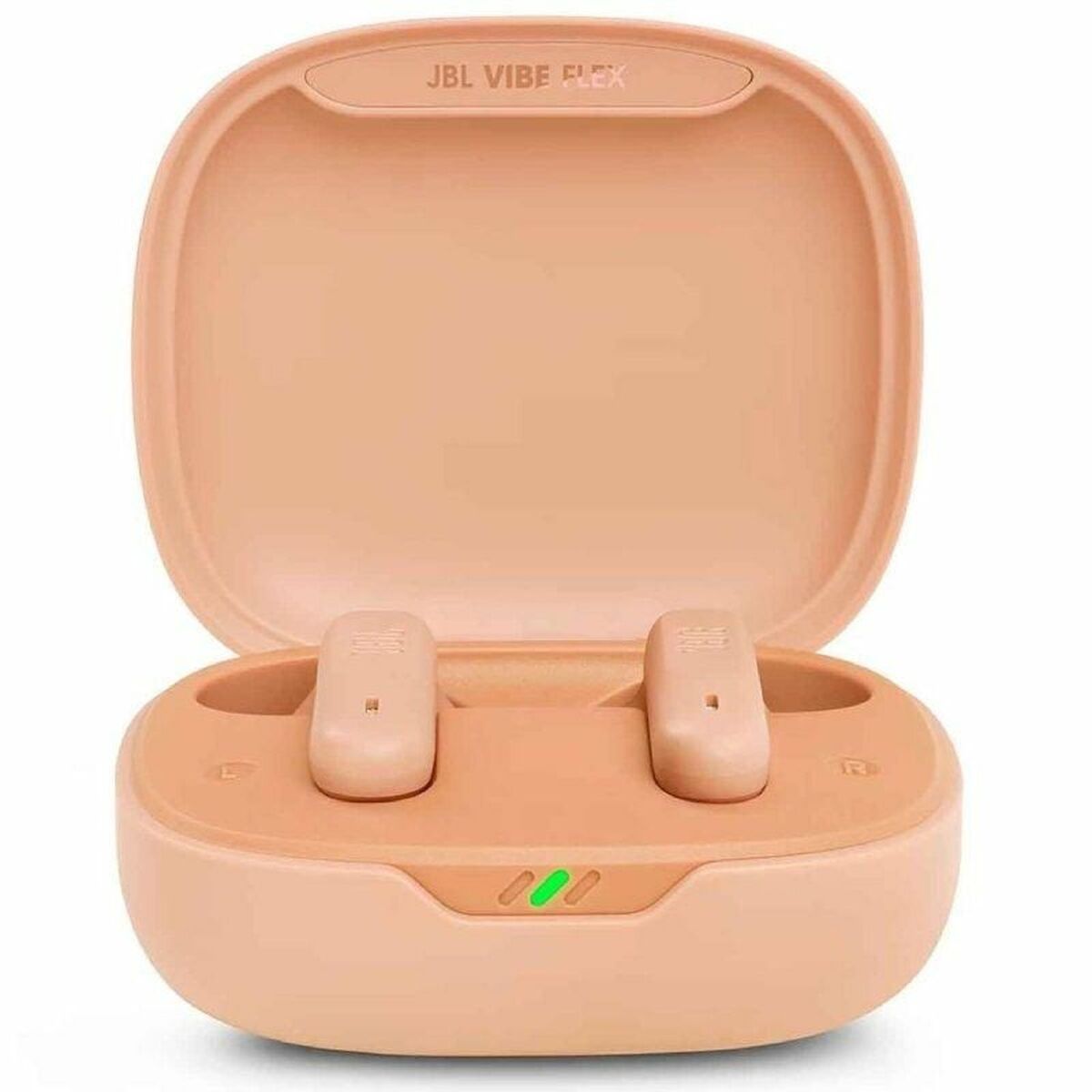 Trådlösa hörlurar med laddningsetui JBL Vibe Flex Beige