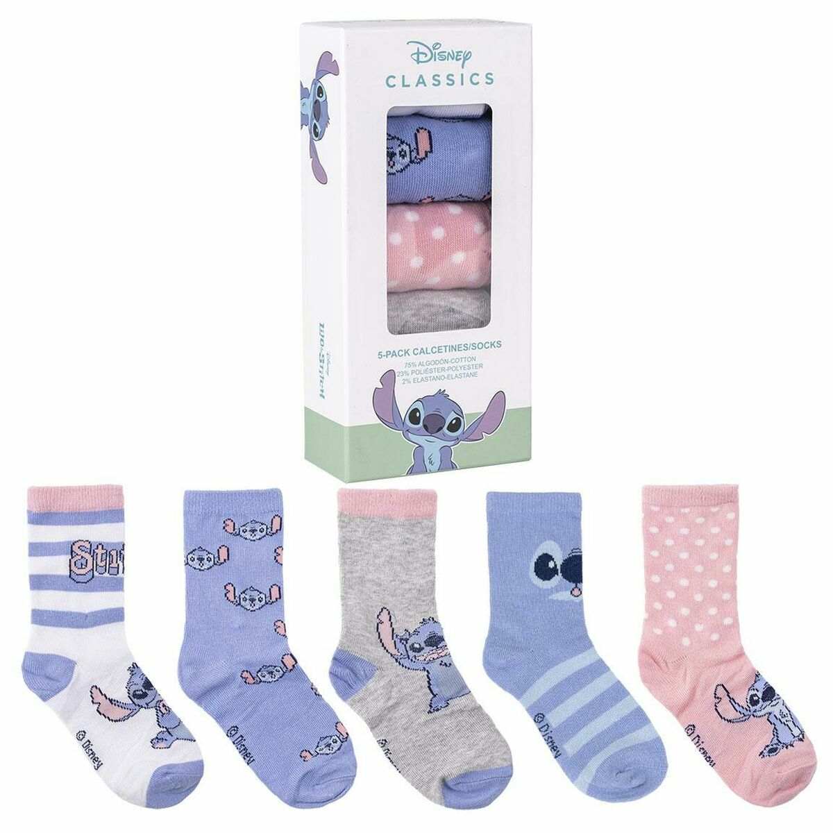 Strumpor Stitch 5 Delar