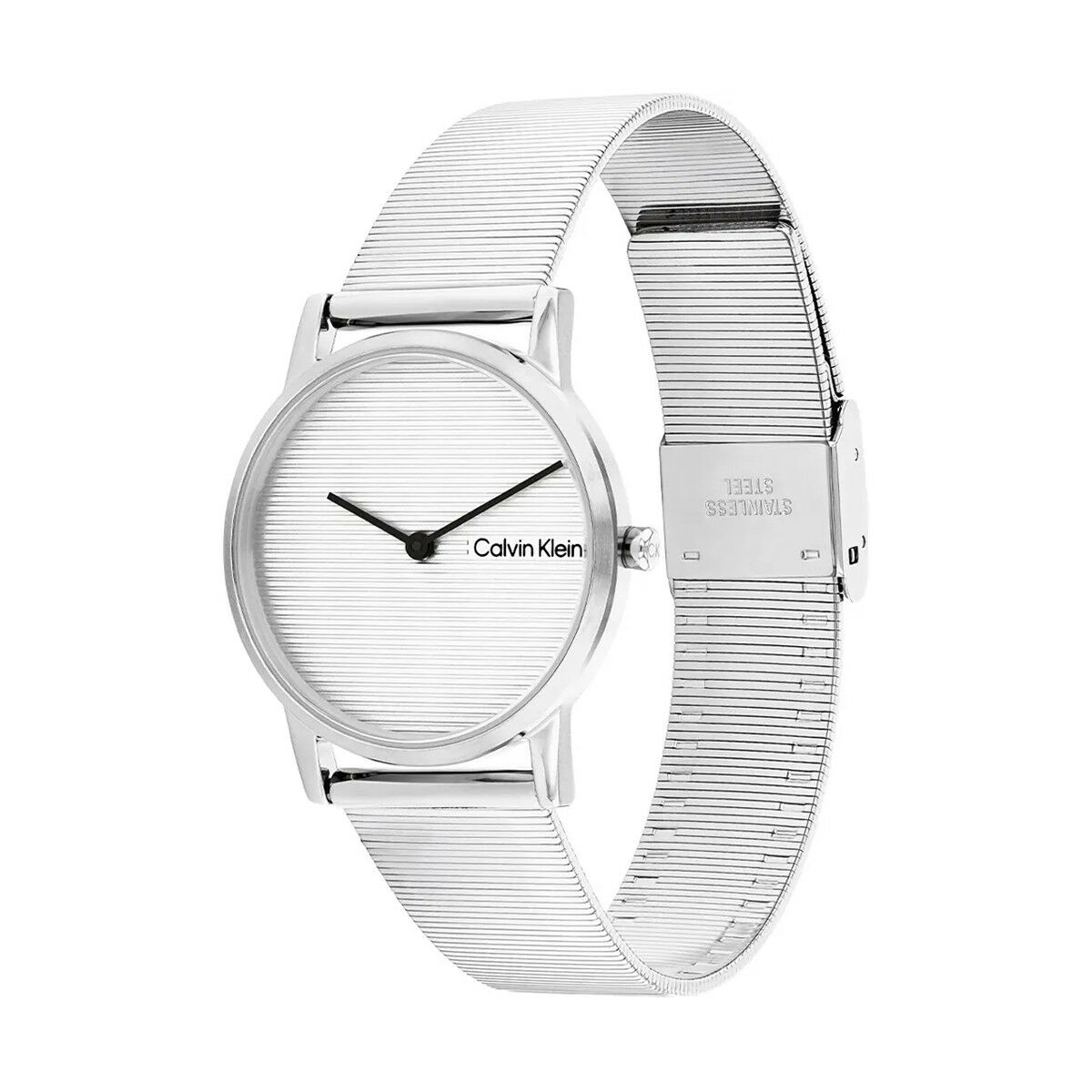Herrklocka Calvin Klein 25100033 Silvrig - 2