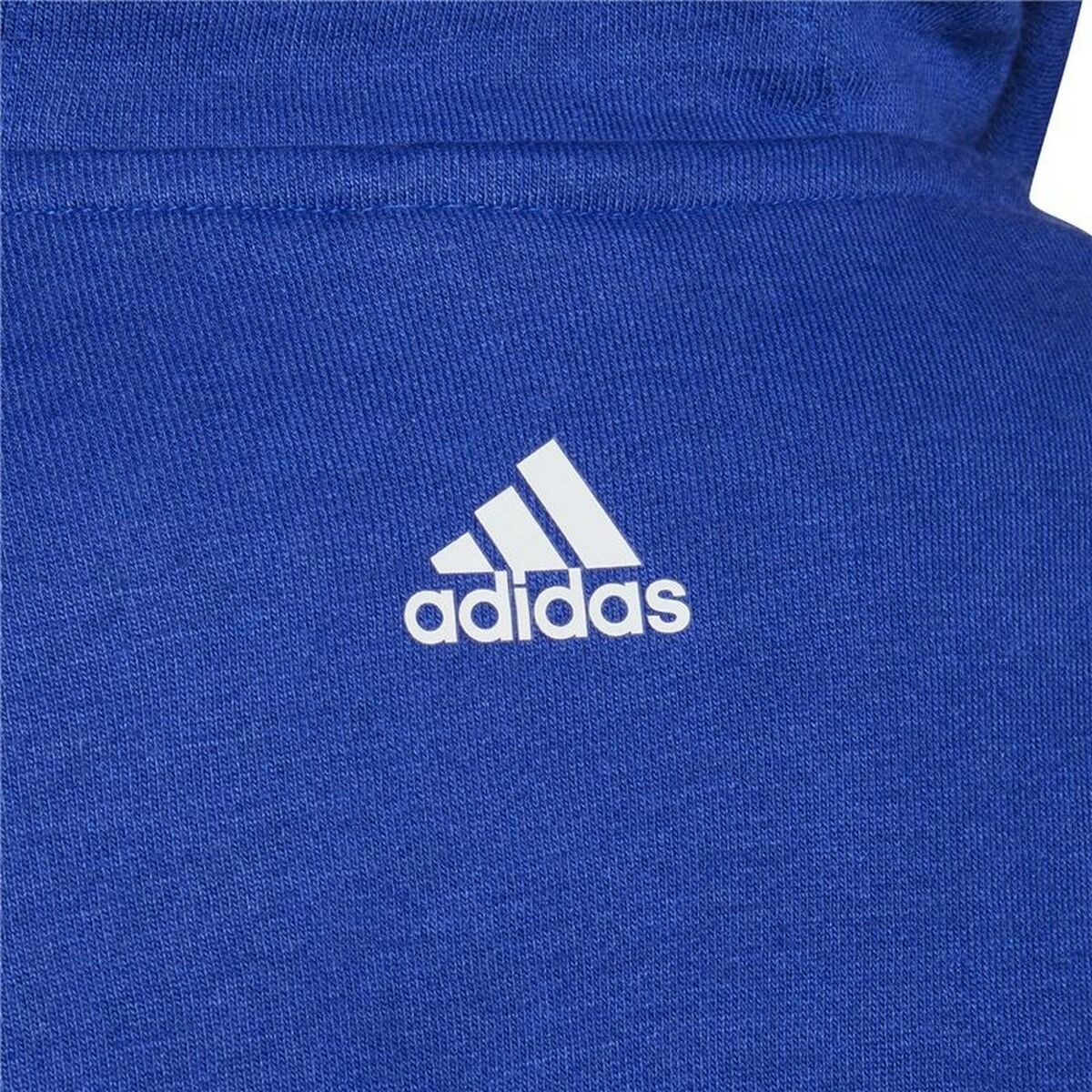 Träningsoverall barn Adidas Essentials Logo K Blå - 4