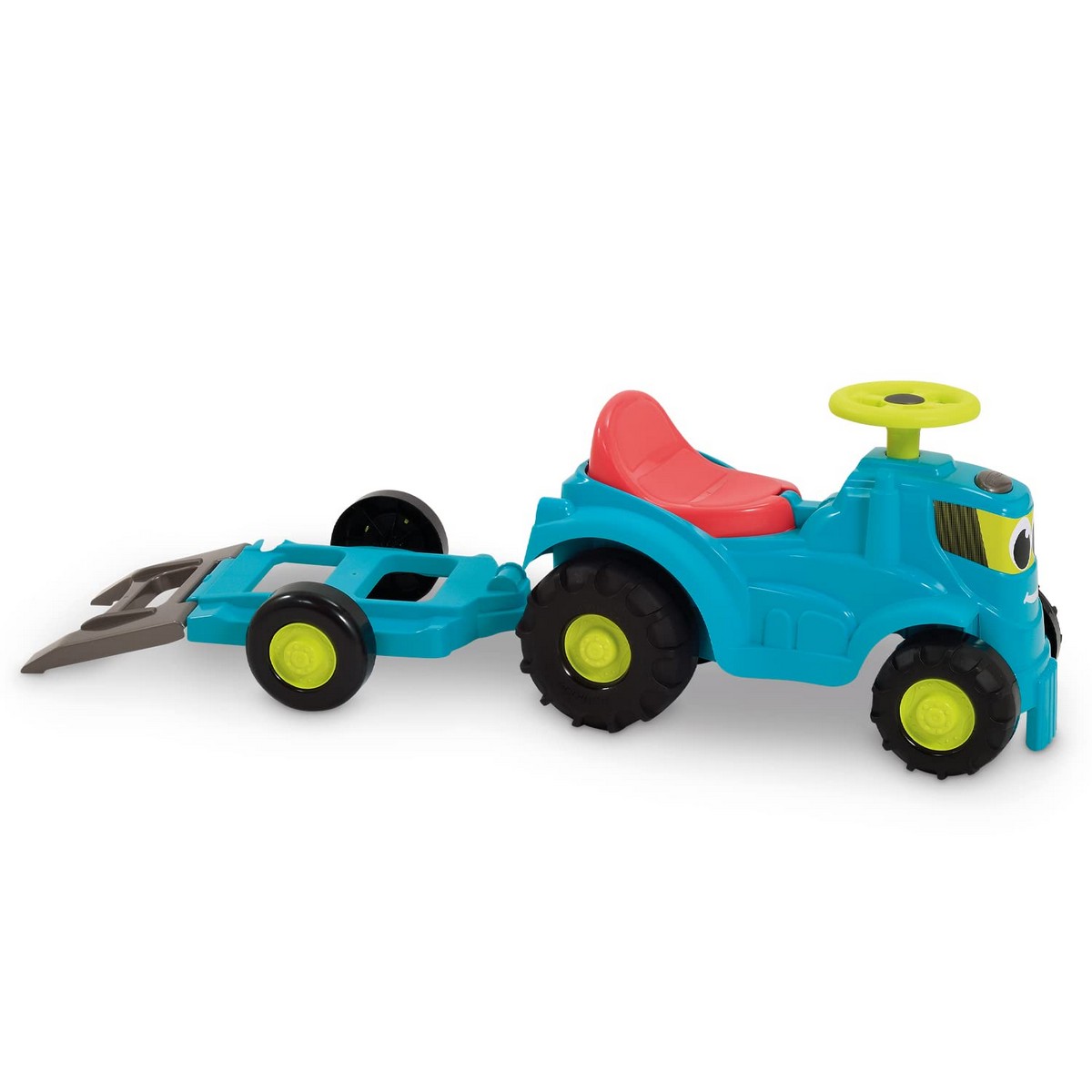 Trehjuling Ecoiffier Trailer Tractor Extraktor Släp - 8