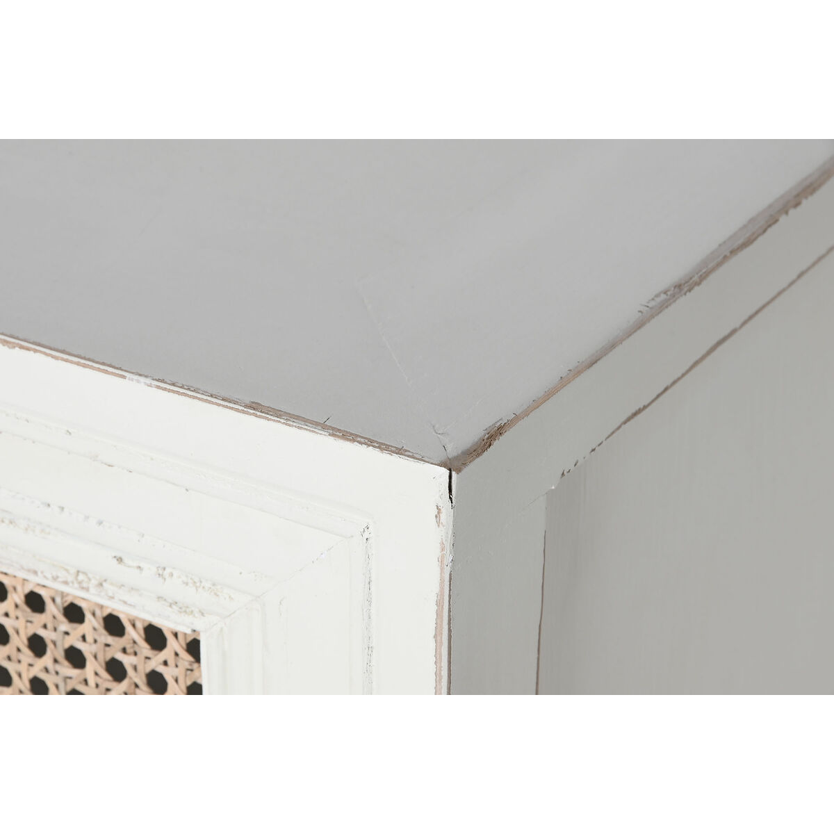 Skänk Home ESPRIT Vit Naturell 180 x 40 x 85 cm - 5