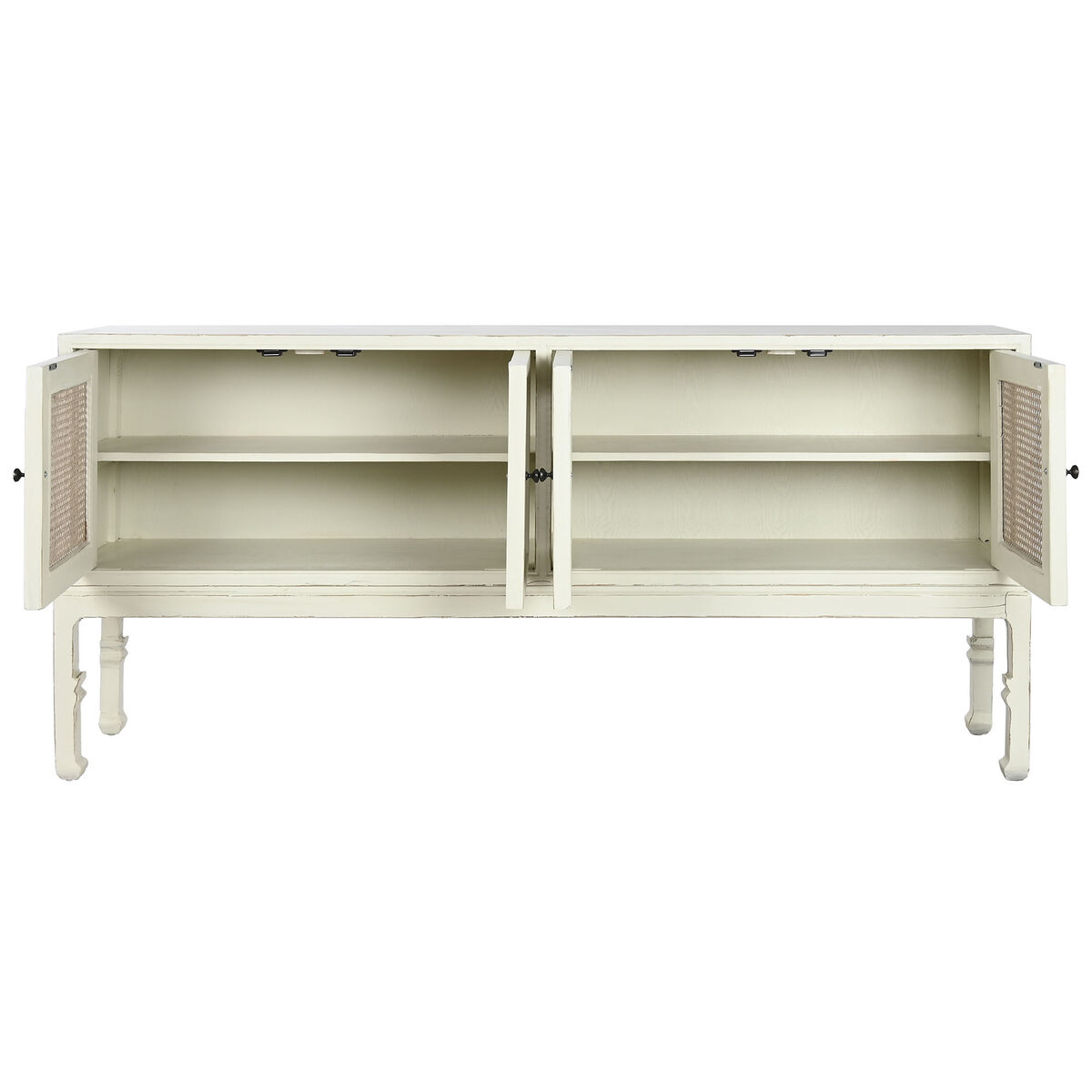 Skänk Home ESPRIT Vit Naturell 180 x 40 x 85 cm - 7