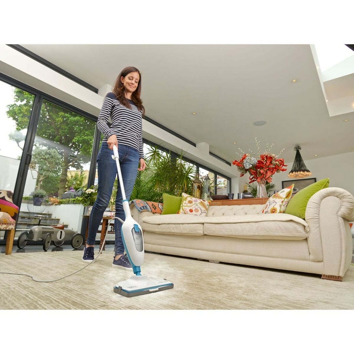 Ångmopp Black & Decker FSMH13E10-QS 1300 W 380 ml - 4