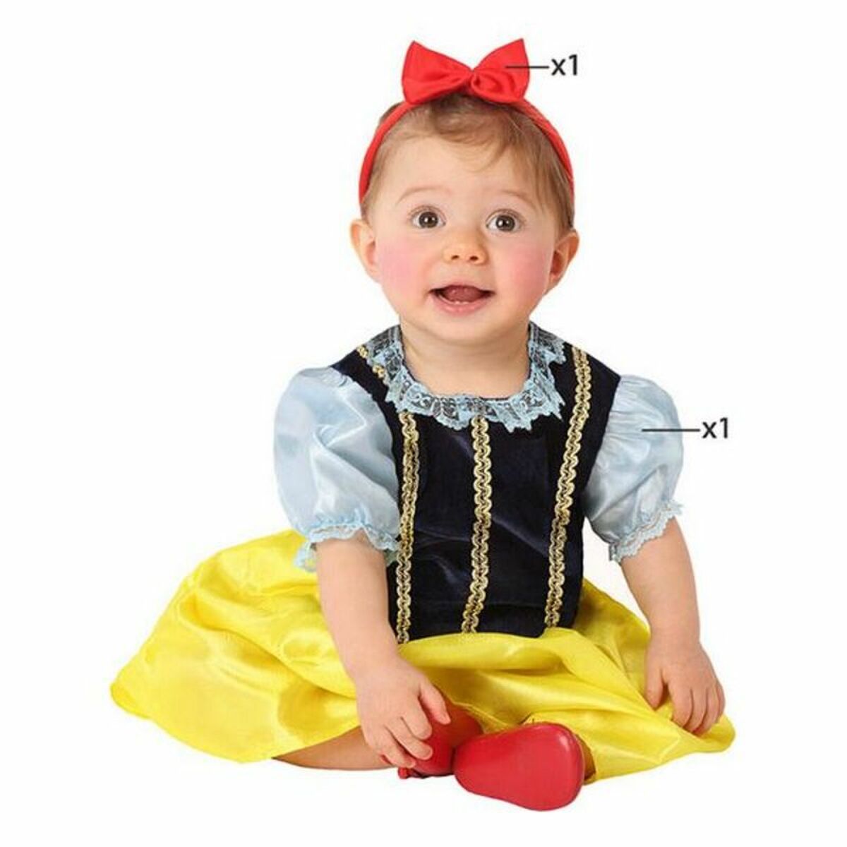 Maskeraddräkt bebis Prinsessa - 2