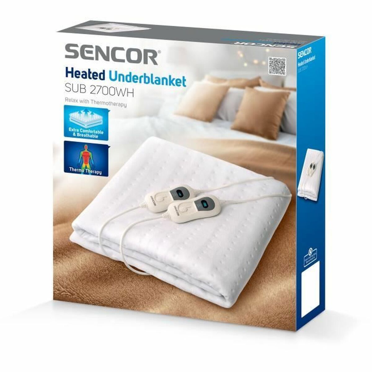 Värmefilt Sencor SUB 2700WH 120 W - 6