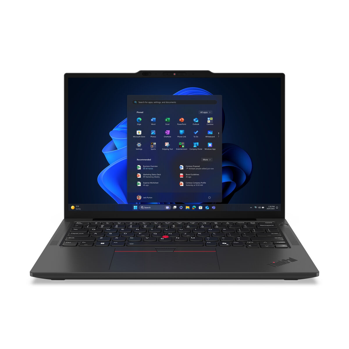 Bärbar dator Lenovo X13 CORE ULTRA 5 225U 13,3" intel core ultra 5 32 GB RAM 512 GB 512 GB SSD
