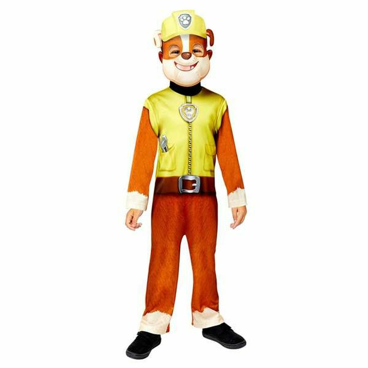 Maskeraddräkt för barn The Paw Patrol Rubble Good 2 Delar - 4