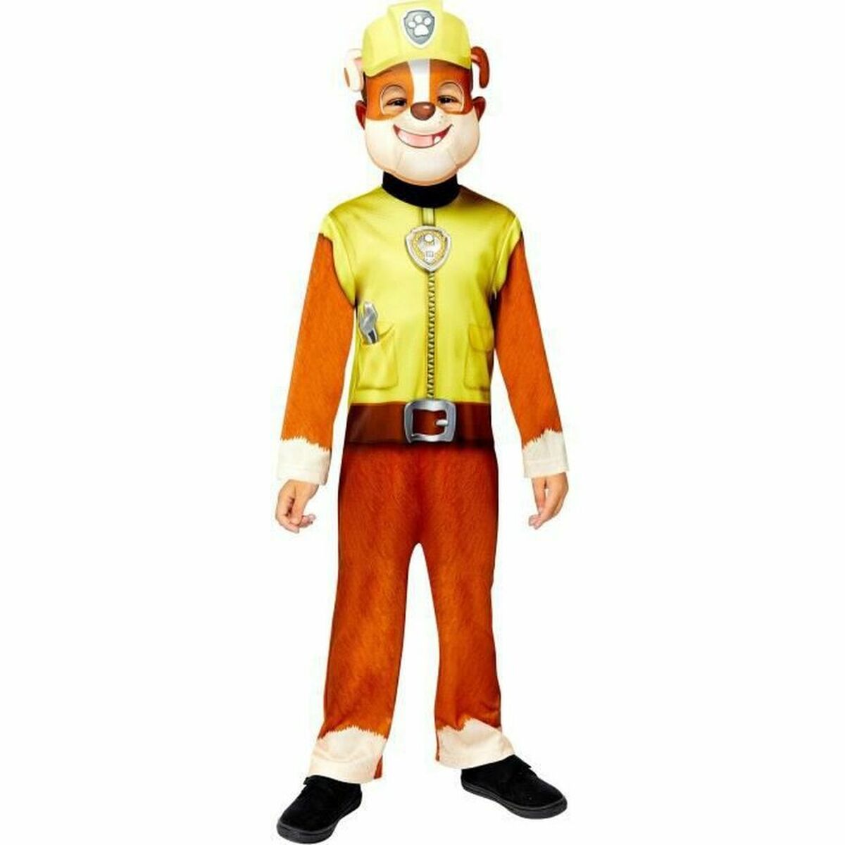 Maskeraddräkt för barn The Paw Patrol Rubble Good 2 Delar - 3