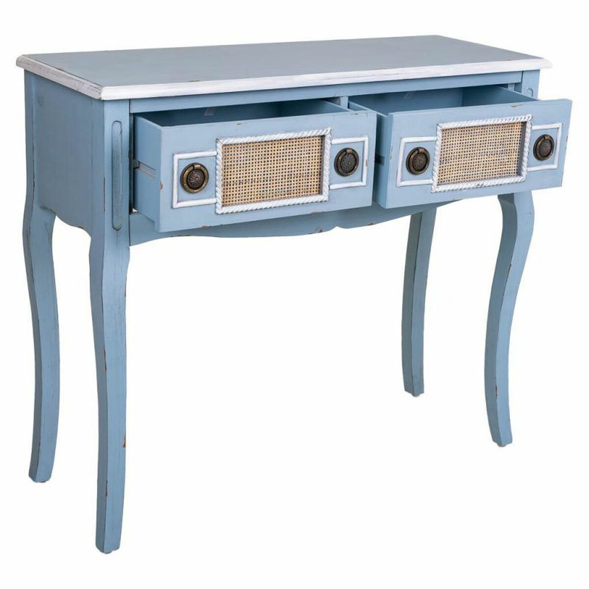 Hallmöbel med lådor Alexandra House Living Blå 33 x 77 x 90 cm - 4