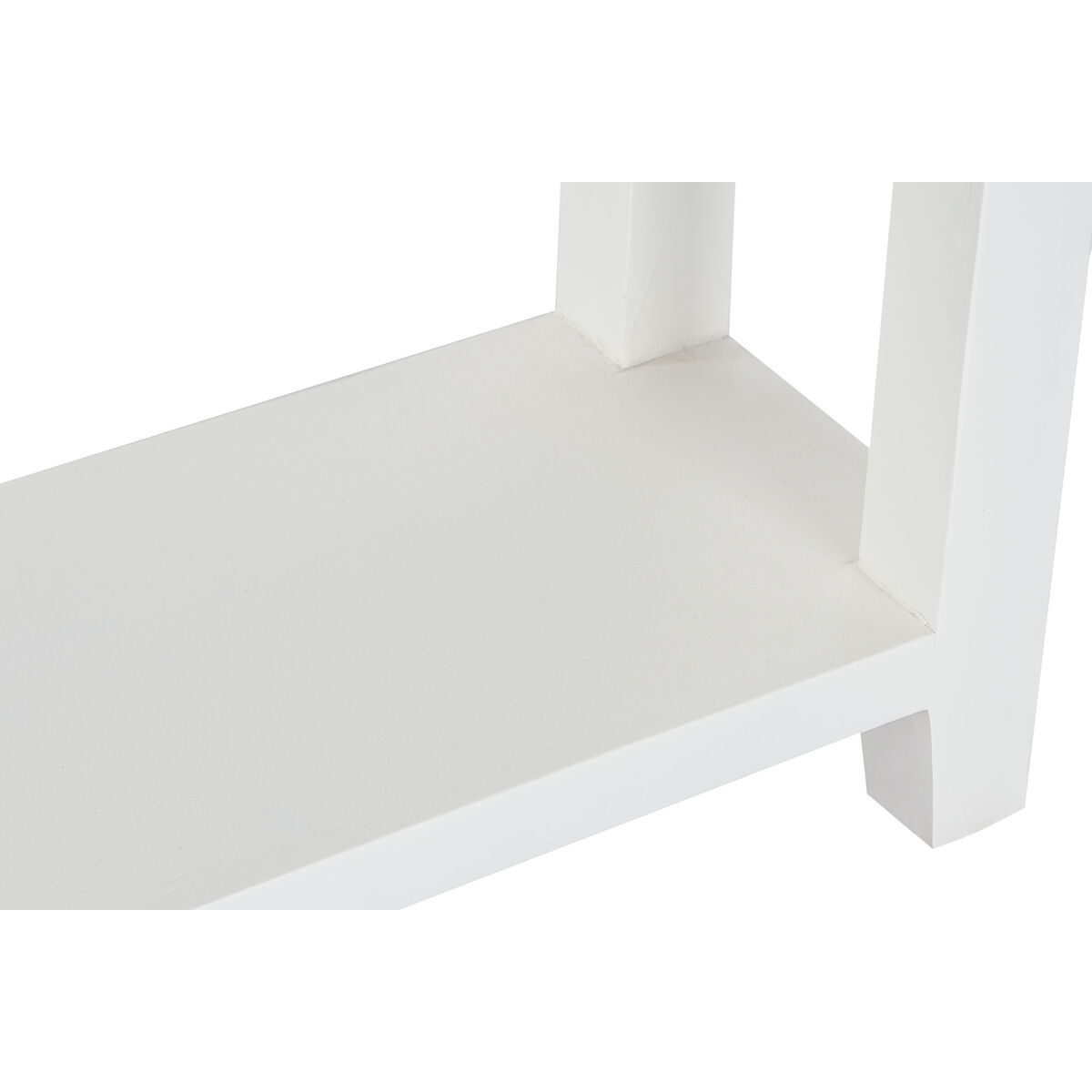 Sidobord DKD Home Decor Vit Brun Akaciaträ Mangoträ 110 x 30 x 80 cm - 4
