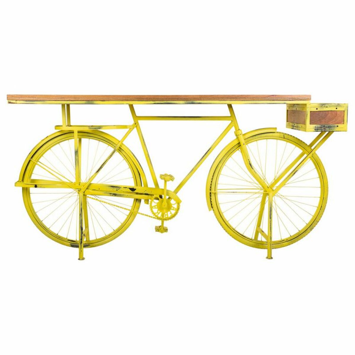 Mottagare Alexandra House Living Bike Gul 46 x 93 x 187 cm - 3