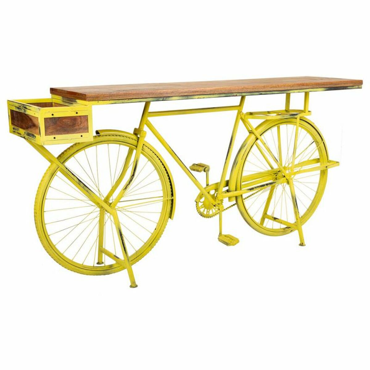 Mottagare Alexandra House Living Bike Gul 46 x 93 x 187 cm - 6