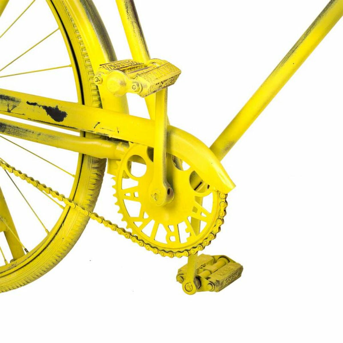 Mottagare Alexandra House Living Bike Gul 46 x 93 x 187 cm - 8