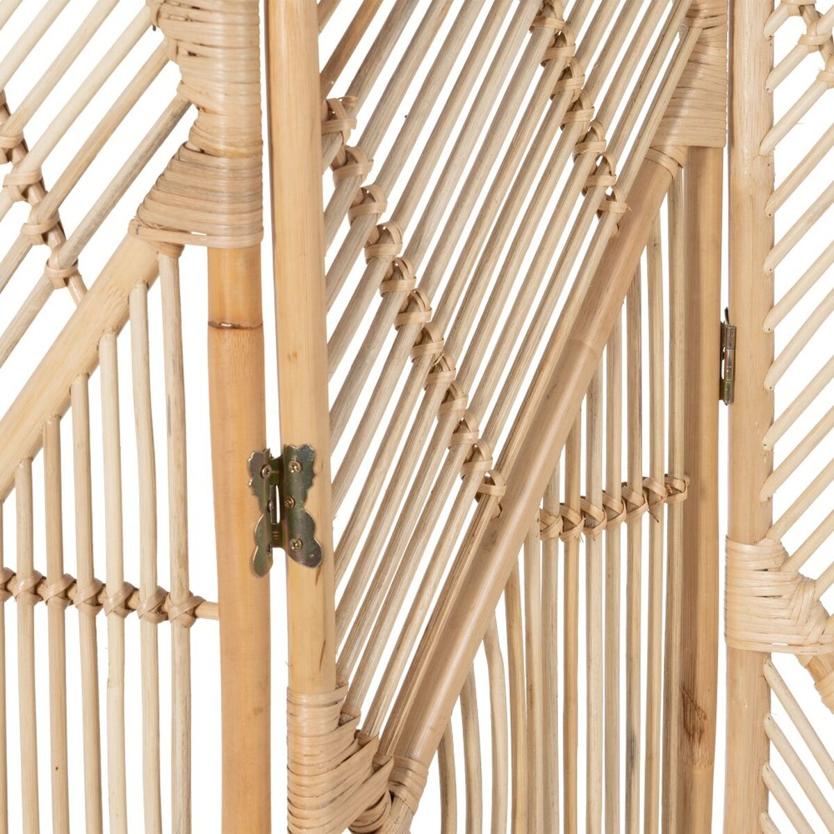 Skärm Naturell Rattan 120 x 4 x 168,5 cm - 4