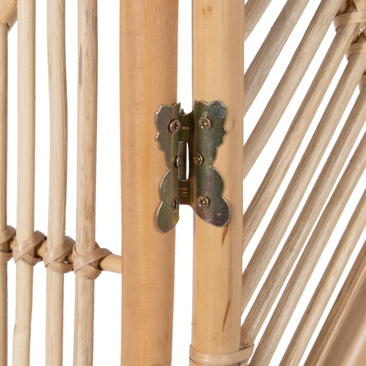 Skärm Naturell Rattan 120 x 4 x 168,5 cm - 7