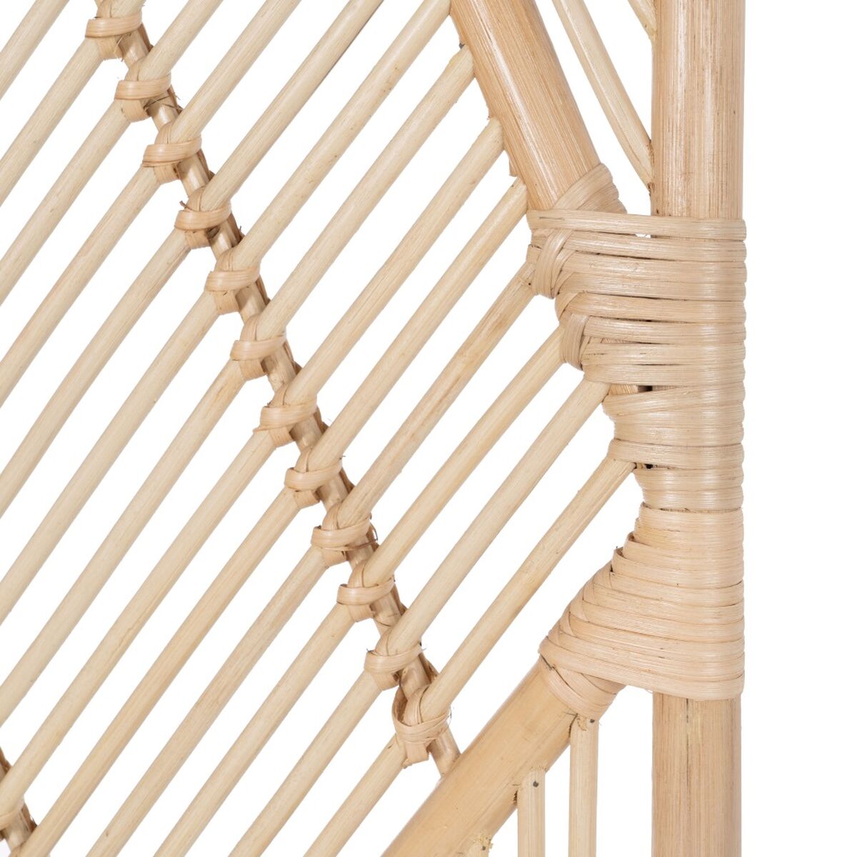 Skärm Naturell Rattan 120 x 4 x 168,5 cm - 5