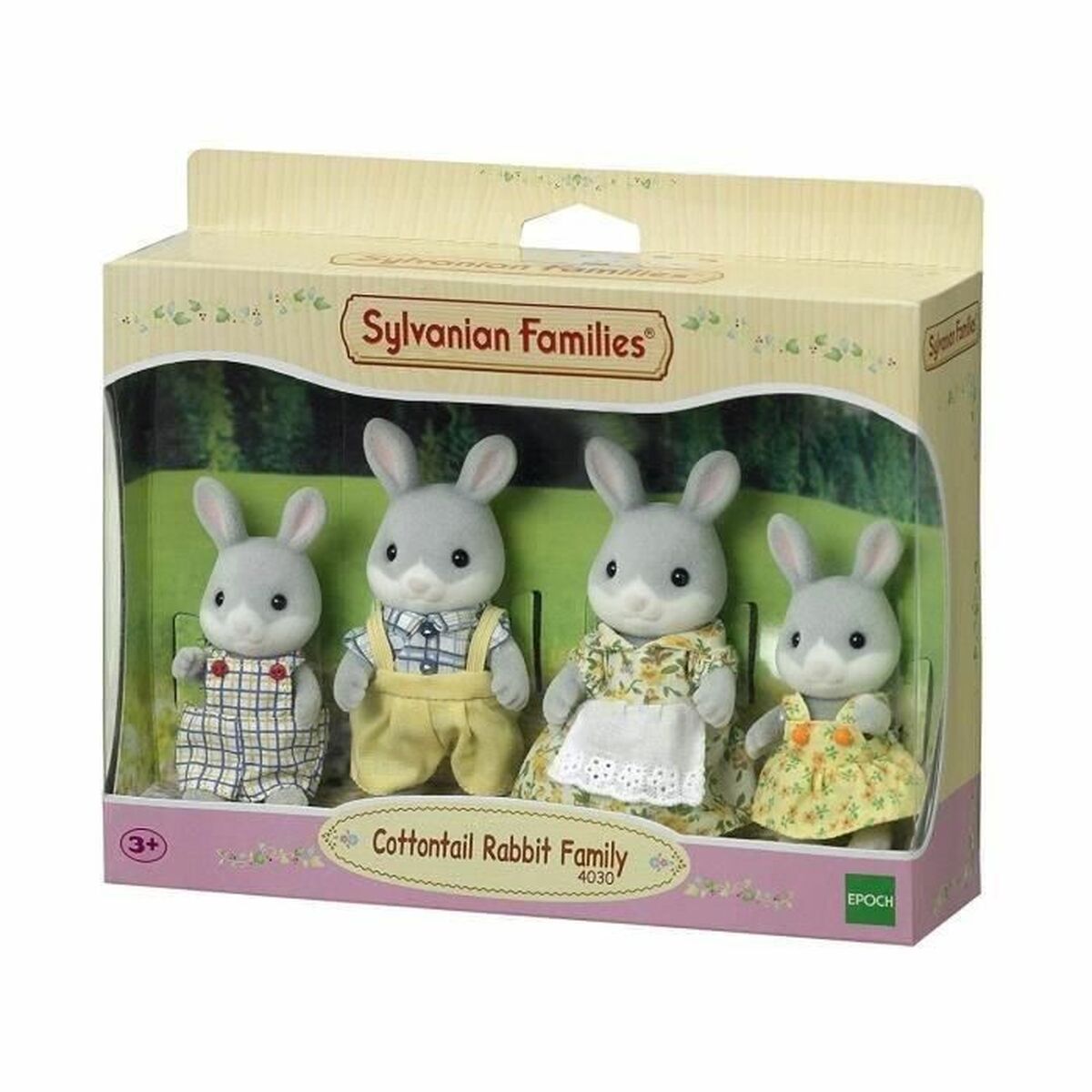 Dockset Sylvanian Families Family Gray Rabbit