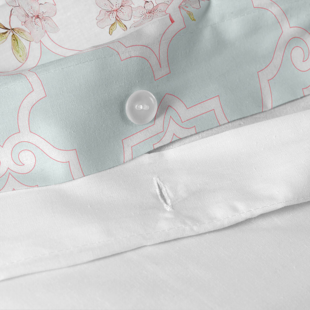 Påslakan HappyFriday Sakura Multicolour 260 x 240 cm - 6