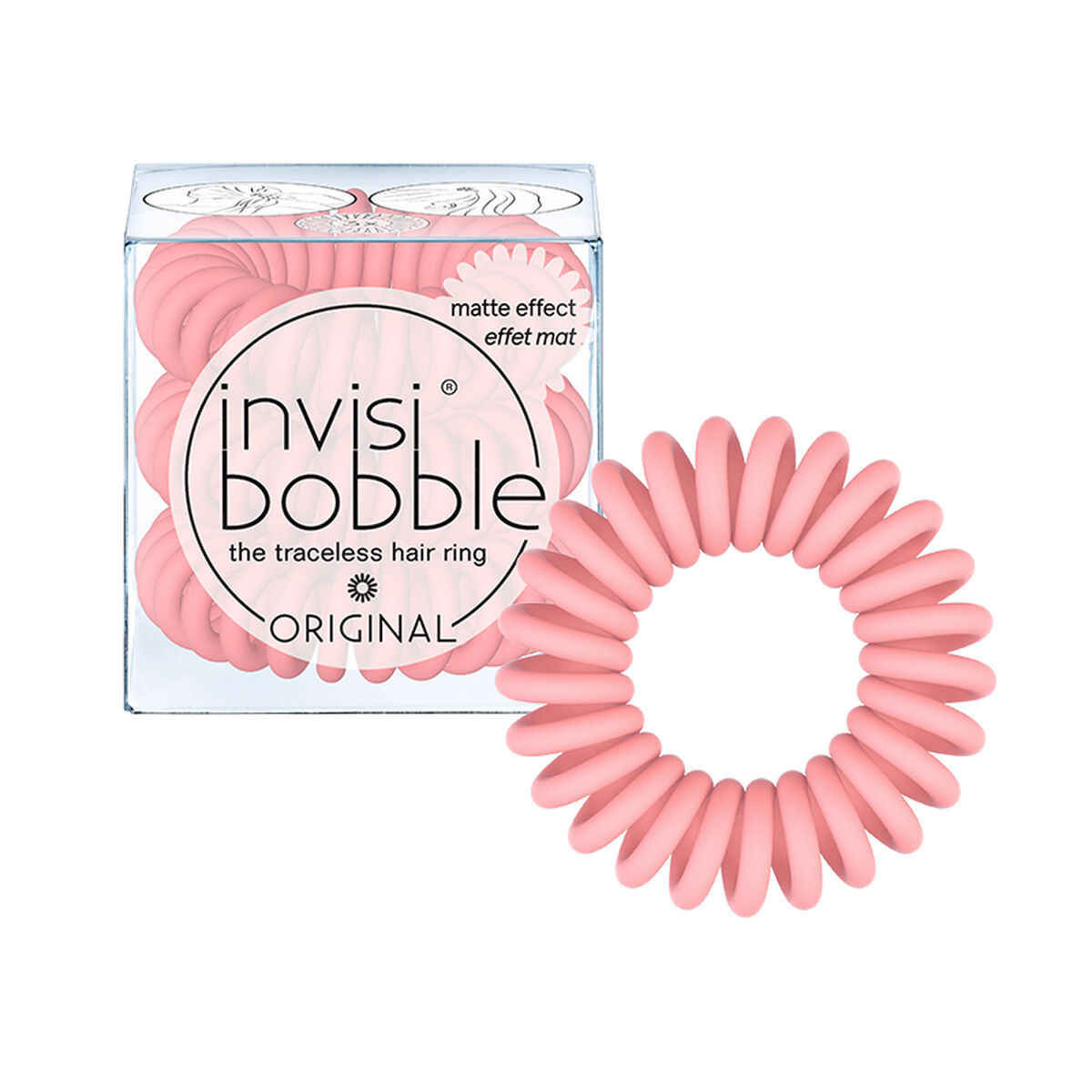 Hårsnoddar Invisibobble ORIGINAL Rosa 3 antal