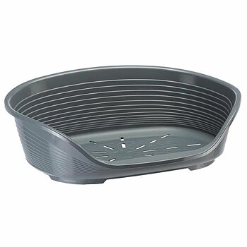 Hundsäng Ferplast Siesta Deluxe 4 Mörkgrå 61,5 x 45 x 21,5 cm