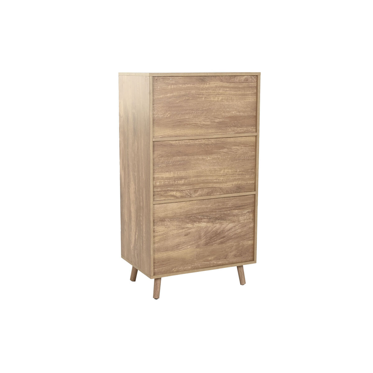 Skåp Home ESPRIT Brun Gyllene Trä Trä MDF 60 x 40 x 110 cm - 2
