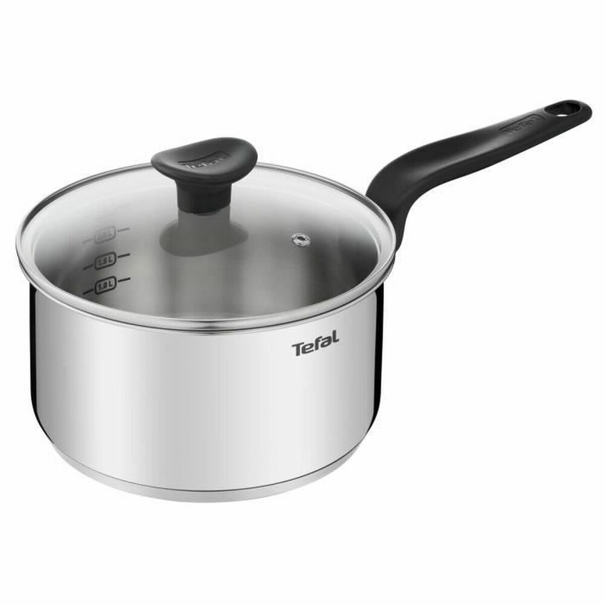 Kastrull med lock SEB Silvrig Rostfritt stål Ø 20 cm 3 L