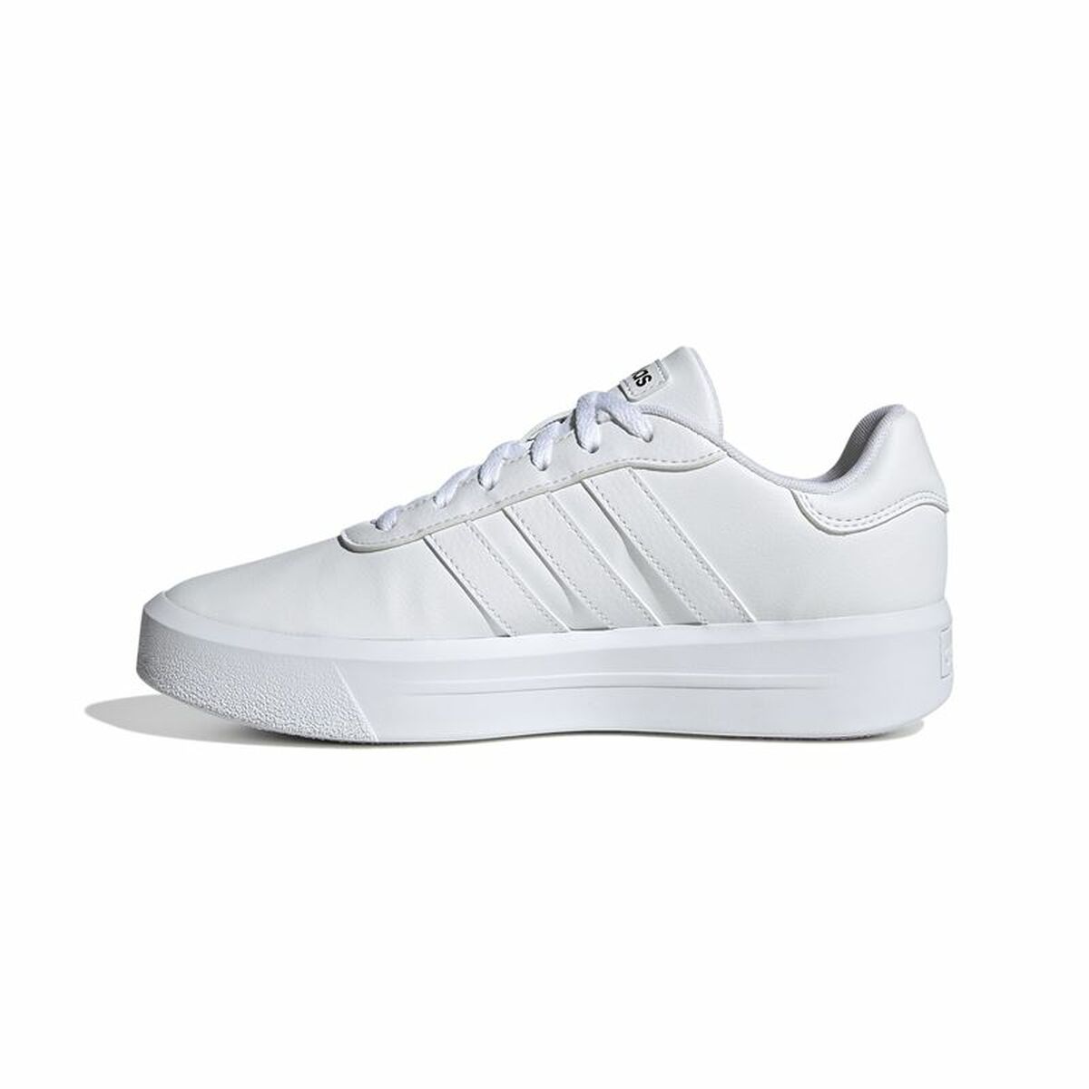 Gymnastiksko, Dam Adidas Court Platform Vit - 2