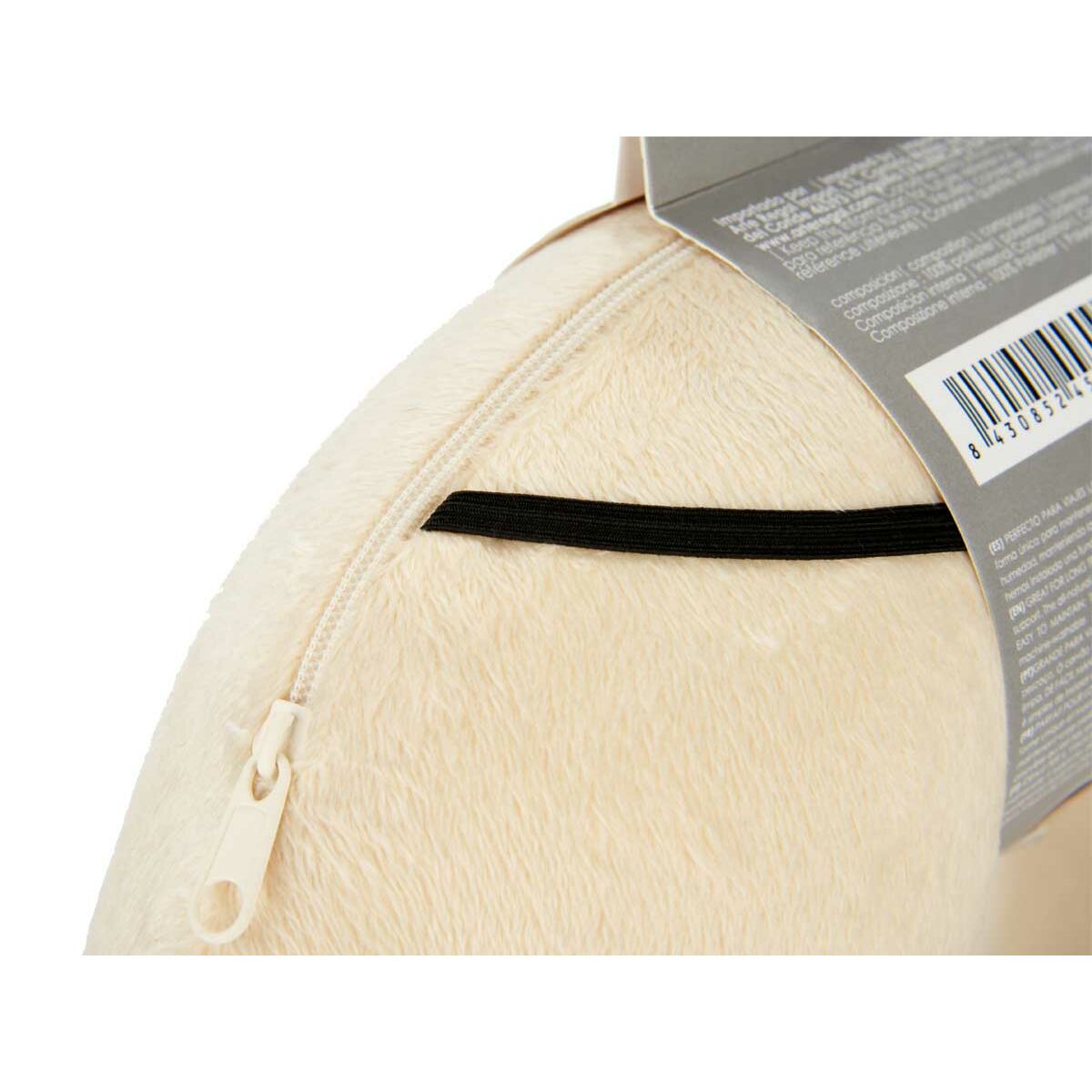 Nackkudden Blå Svart Beige Grå 31 x 10,5 x 27,4 cm (4 antal) - 4
