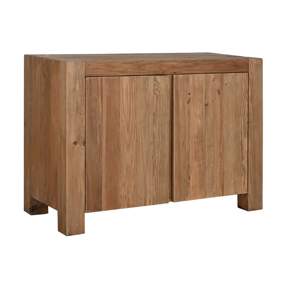 Skänk Home ESPRIT Brun Naturell Furu Återvunnet Trä 118 x 51 x 85 cm