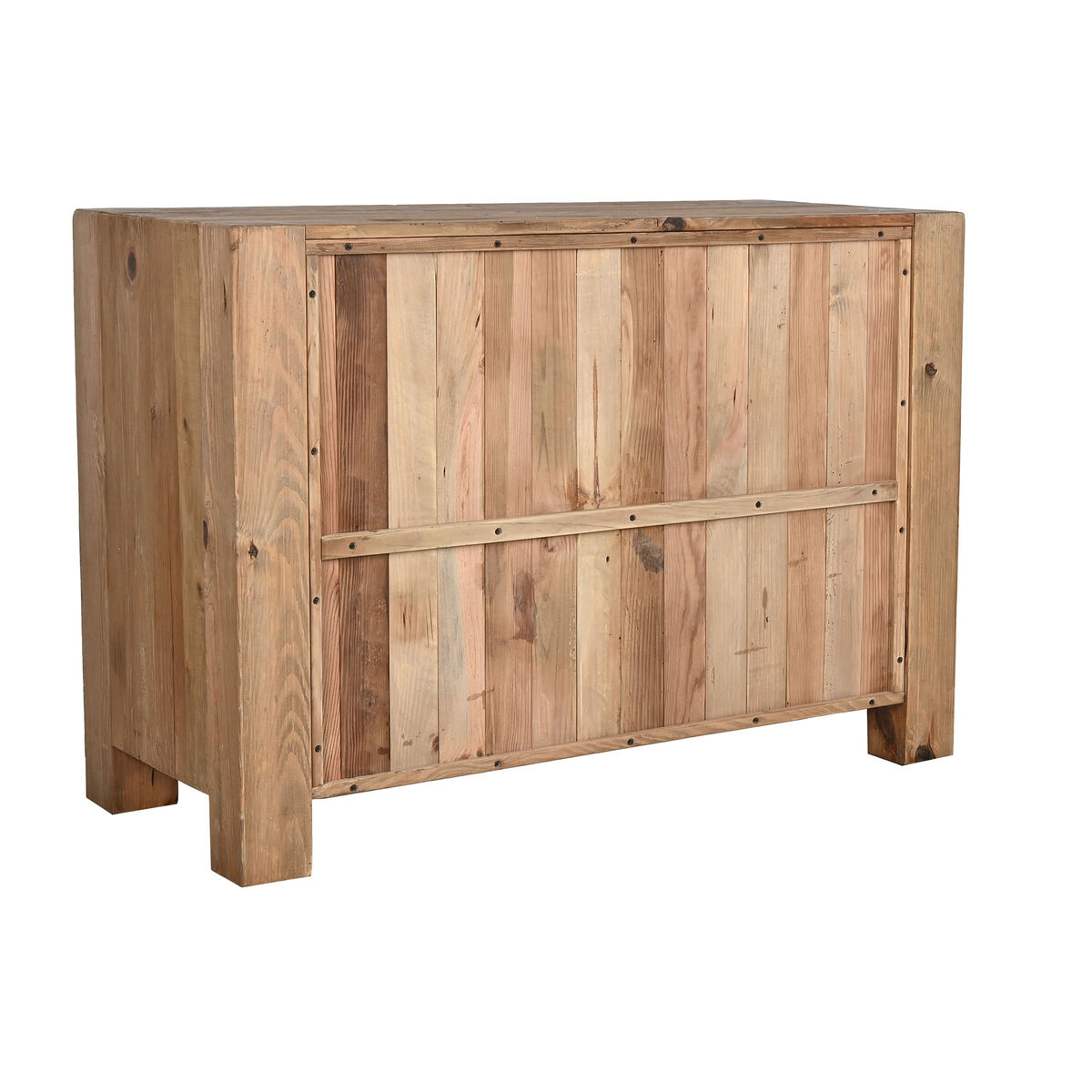 Skänk Home ESPRIT Brun Naturell Furu Återvunnet Trä 118 x 51 x 85 cm - 9