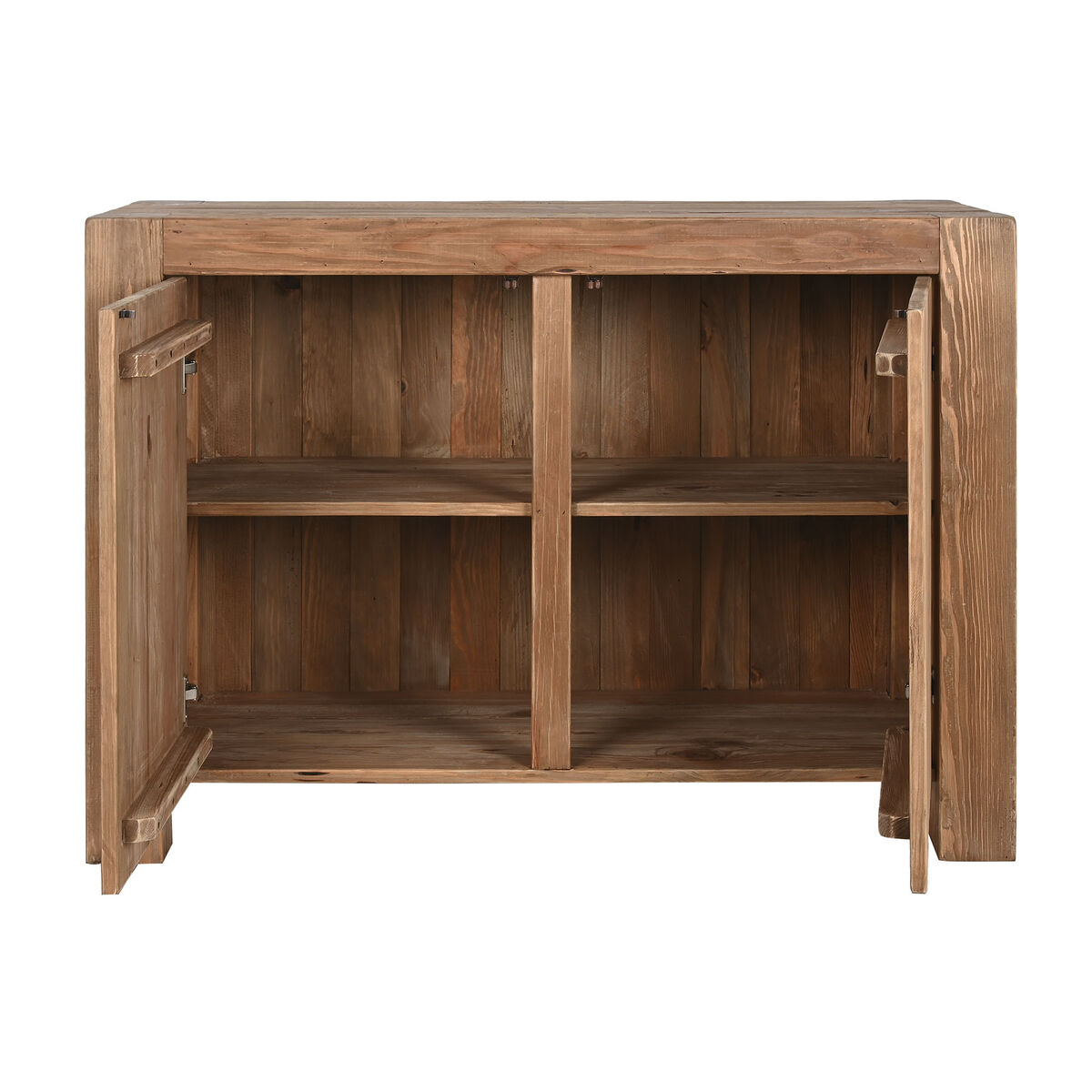Skänk Home ESPRIT Brun Naturell Furu Återvunnet Trä 118 x 51 x 85 cm - 8
