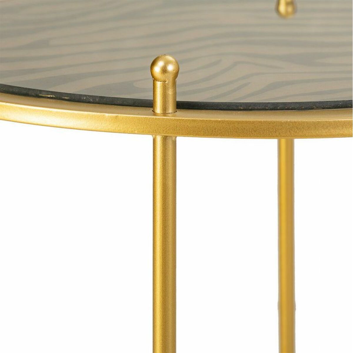 3-bordsset Alexandra House Living Guld 53 x 60 x 53 cm - 6